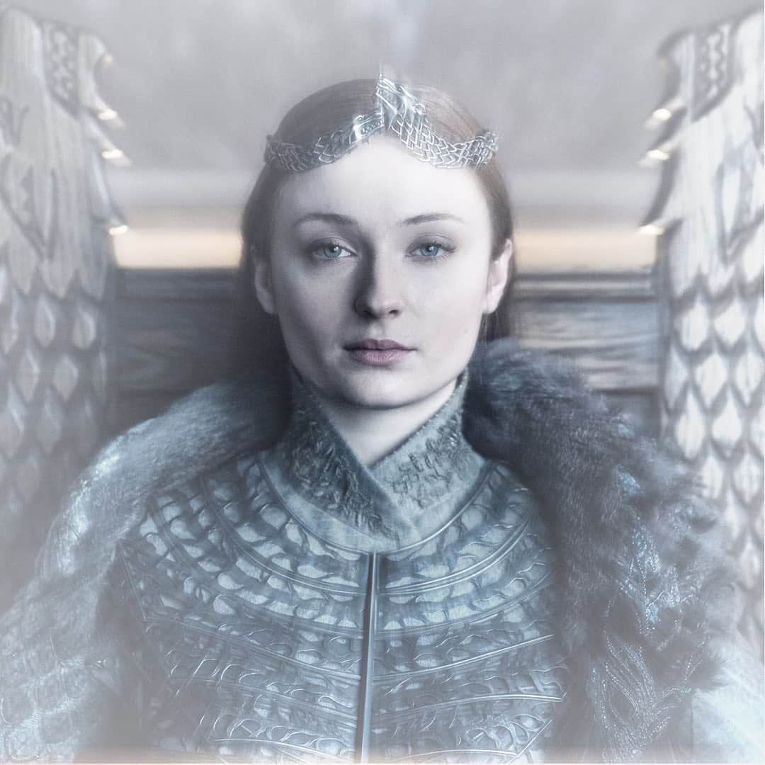 ゲーム・オブ・スローンズのインスタグラム：「Queen in the North. #GameofThrones」