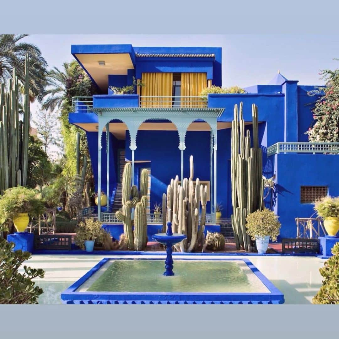 Eliana Michaelichin Bezerraさんのインスタグラム写真 - (Eliana Michaelichin BezerraInstagram)「Le Jardin Majorelle #marrakech #programaeliana #eliana #lejardinmajorelle Foto: @silvinhocamera Agencia de viagem: @moroccoimperial 🇲🇦」5月31日 22時01分 - eliana