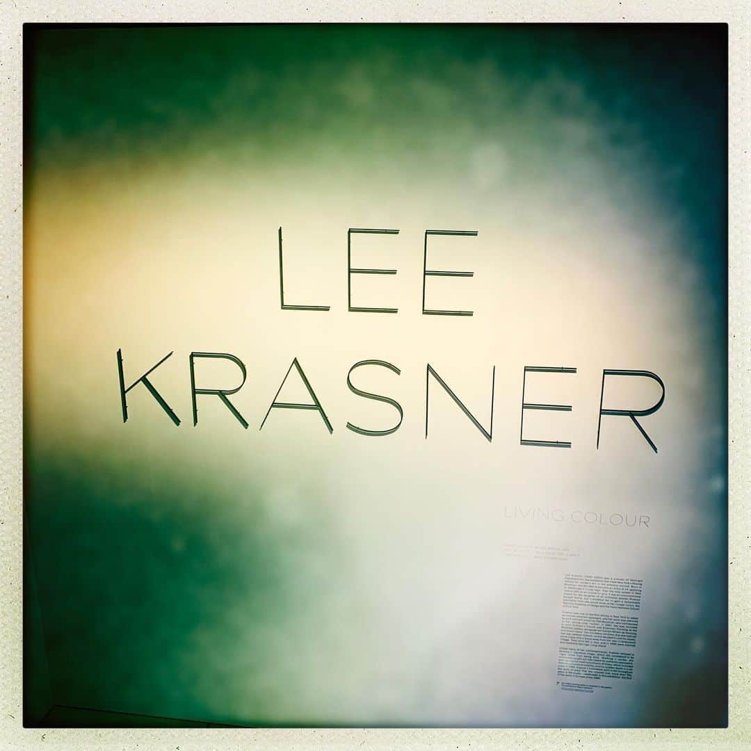 ニック・フロストさんのインスタグラム写真 - (ニック・フロストInstagram)「Lee Krasner retrospective at the Barbican was lit!!! Sadly the gallery’s rules about how I should carry my bag made it difficult for me to enjoy.」5月31日 22時13分 - friedgold