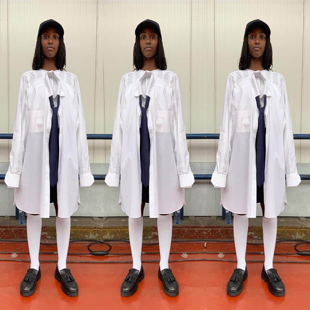 ジャンポールレスパナールのインスタグラム：「. One of Samuel Quertinmont result on English school uniforms research.  @lacambremodes jury」