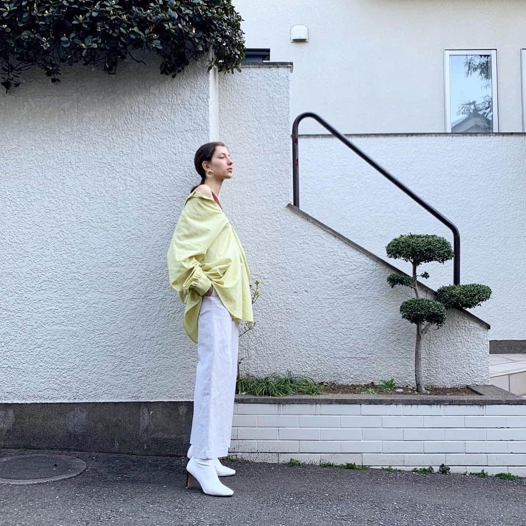 スナイデルさんのインスタグラム写真 - (スナイデルInstagram)「Shirt dress 12,000yen+tax Pants 11,500yen+tax Shoes 13,500yen+tax #SNIDEL #スナイデル」5月31日 22時49分 - snidel_official