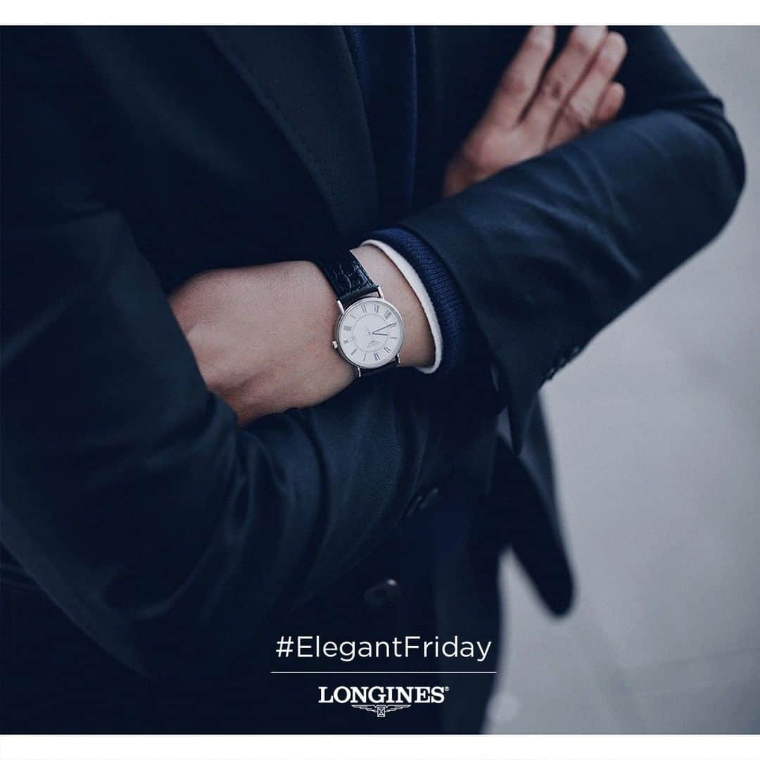 ロンジンさんのインスタグラム写真 - (ロンジンInstagram)「It's time for the new #ElegantFriday. This week we would like to thank @mxrcusning for this elegant wristshot. #EleganceisanAttitude」5月31日 23時00分 - longines