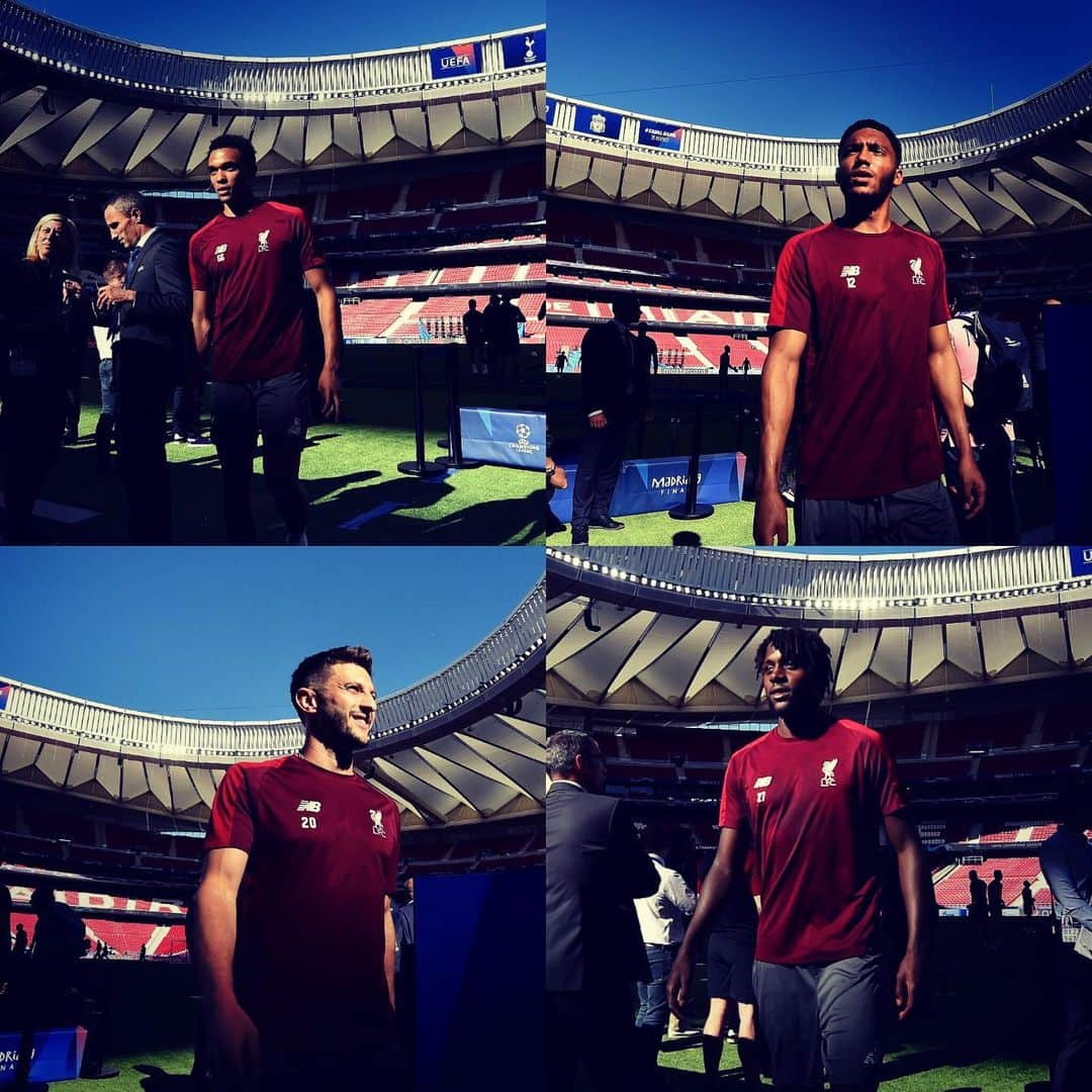 リヴァプールFCさんのインスタグラム写真 - (リヴァプールFCInstagram)「Final session. DONE. 💪 #UCL #UCLfinal #ChampionsLeague #LFC #LiverpoolFC #Madrid」6月1日 3時22分 - liverpoolfc