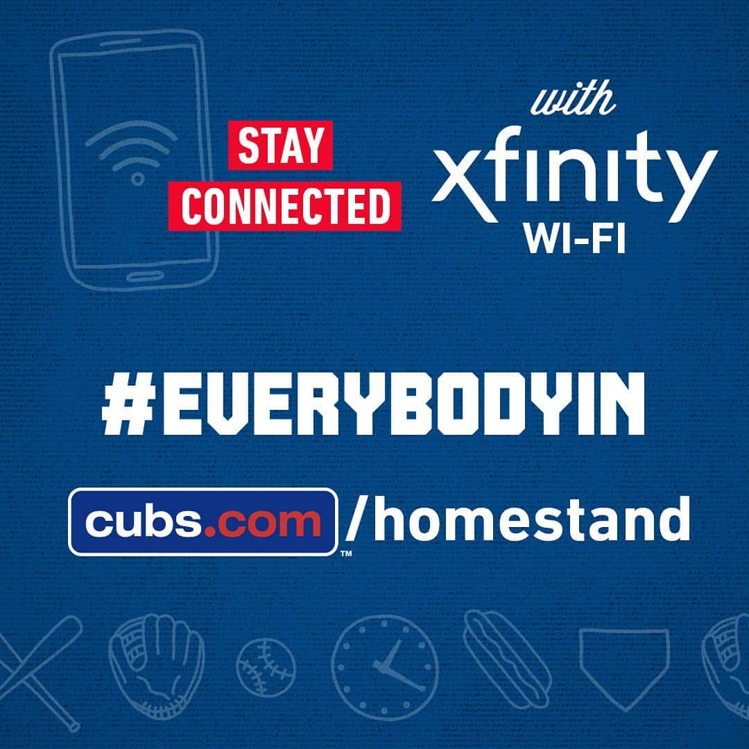シカゴ・カブスさんのインスタグラム写真 - (シカゴ・カブスInstagram)「A packed seven-game homestand starts Monday! #EverybodyIn Cubs.com/Homestand」6月1日 3時35分 - cubs