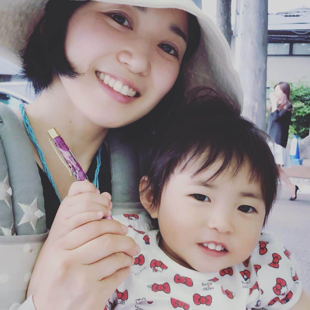 浅川稚広さんのインスタグラム写真 - (浅川稚広Instagram)「#浜田山住宅公園 #手作りハーバリウムボールペン #紫陽花が可愛い💕」6月1日 14時43分 - chiffy1110