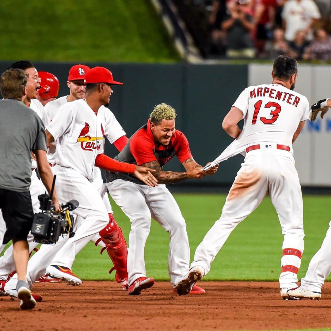 セントルイス・カージナルスさんのインスタグラム写真 - (セントルイス・カージナルスInstagram)「Nothing boring about a walk-off!」6月1日 13時24分 - cardinals