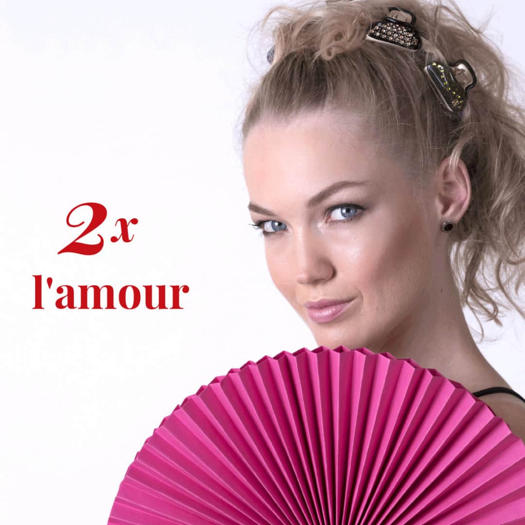 のインスタグラム：「❤ 2X L'AMOUR ❤ Nesse dia dos namorados, temos um presente para você: compre uma pince vendôme e ganhe 15% de desconto na compra da segunda pince*. Para comprar, acesse nosso ecommerce, o link está na BIO.  #alexandredeparis #beauty #creativedesign #getthelook #hairstyle #originaldesign」