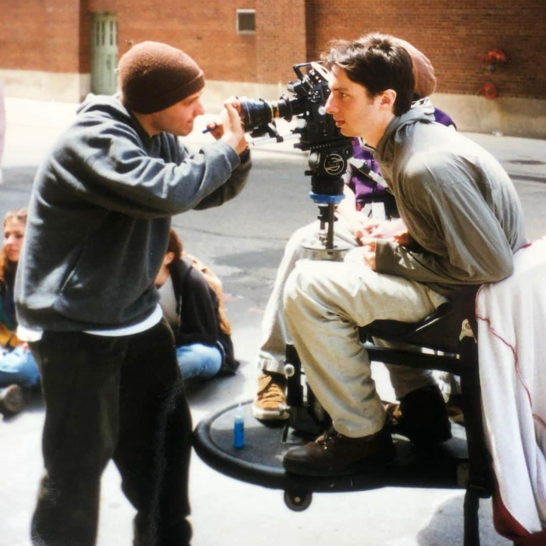 ザック・ブラフさんのインスタグラム写真 - (ザック・ブラフInstagram)「Film school @northwesternu  #fbf」6月1日 9時50分 - zachbraff