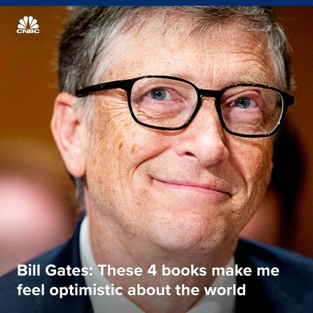 CNBCさんのインスタグラム写真 - (CNBCInstagram)「with @cnbcmakeit: Bill Gates is an avid reader who has recommended hundreds of books on his personal blog. 4 books he's read recently, however, have had such a powerful impact on the founder, he said they've influenced how he thinks.⠀ ⠀ "These books make me optimistic about the world and help me understand the role of innovation in driving progress," wrote Gates.⠀ ⠀ Details at the link in bio.⠀ *⠀ *⠀ *⠀ *⠀ *⠀ *⠀ *⠀ *⠀ # #bookstagram #books #reading #bookworm #booklover #bookish #instabook #booknerd #bibliophile #bookaddict #read #bookphotography #bookaholic #booklove #reader #love #igreads #bookgram #booknerdigans #booksofinstagram #literature #instareads」6月1日 10時55分 - cnbc