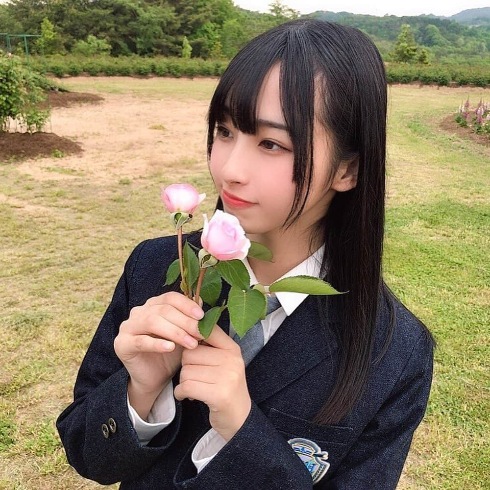 STU48さんのインスタグラム写真 - (STU48Instagram)「* 沖ちゃん🌹 * #STU48 #沖侑果  #世羅高原農場 #がんばりまSU #テレビ新広島」6月1日 11時31分 - stu48.official