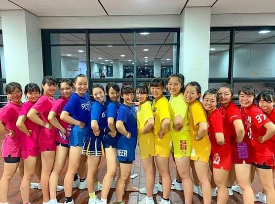 中央大学応援団チアリーディング部SPIRITSのインスタグラム：「おはようございます！🌞 ・ 本日武蔵野の森総合スポーツプラザにて、第21回関東チアリーディング選手権大会が行われます💪 ・ 私達は応援団部門、エントリーNo.2で16:40頃から演技開始です😤🔥 ・ 仲間と自分を信じて頑張ります🔥 応援よろしくお願い致します！ ・ ・ #中央大学 #応援団 #チアリーディング部 #SPIRITS #cheerleading #体育連盟」
