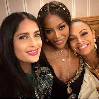 ナオミ・キャンベルさんのインスタグラム写真 - (ナオミ・キャンベルInstagram)「When in ROME with these GORGEOUS LADIES  @salmahayek @zoesaldana #guccicruise20 @gucci @alessandro_michele #globalchangemaker #gucciafrica #NAOMIAFRICA 💛💚♥️ 📸 @edward_enninful」6月1日 12時49分 - naomi