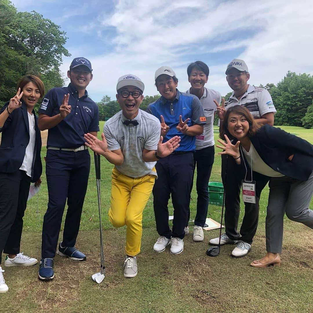 北川祐生さんのインスタグラム写真 - (北川祐生Instagram)「. こんにちは✌️😆 . AbemaTVツアー ⛳ 第5戦「太平洋クラブチャレンジトーナメント2019」が太平洋クラブ江南コースでありました❗️ . 70.70.66.7アンダー6位Tでした‼️ . 久しぶりに良いゴルフ出来ました⛳ 初日のOBは痛い😵💦 . ショットは良くなってきたけどまだまだパター課題💦(*_*) . でもこれからまた楽しみです☺️😃 . 月曜日はプロアマトーナメントにも参加させて頂きました！毎年素晴らしいプロアマ大会に呼んで頂き感謝です😌 . 毎年多くのギャラリーの皆様、ボランティアの皆様、たくさんの声援、応援を頂き本当にありがとうございます❗選手皆すごく力になっています‼️⛳️😊 . . まだまだですが、バキューン『北川祐生』を応援よろしくお願いします⛳️💪 . 今週も応援に来て頂きありがとうございました😊😊😊 . . Thank You🎵 . . #取手国際ゴルフ倶楽部#元気堂#駿楽#関東サービス株式会社#KJUS#チュース#タイトリスト#FOOTJOY#IOMIC#HOMMONHAKATA#感謝#JGTO#ゴルフFANプロジェクト#abematv#北川祐生」6月1日 12時52分 - ykykyuki.k