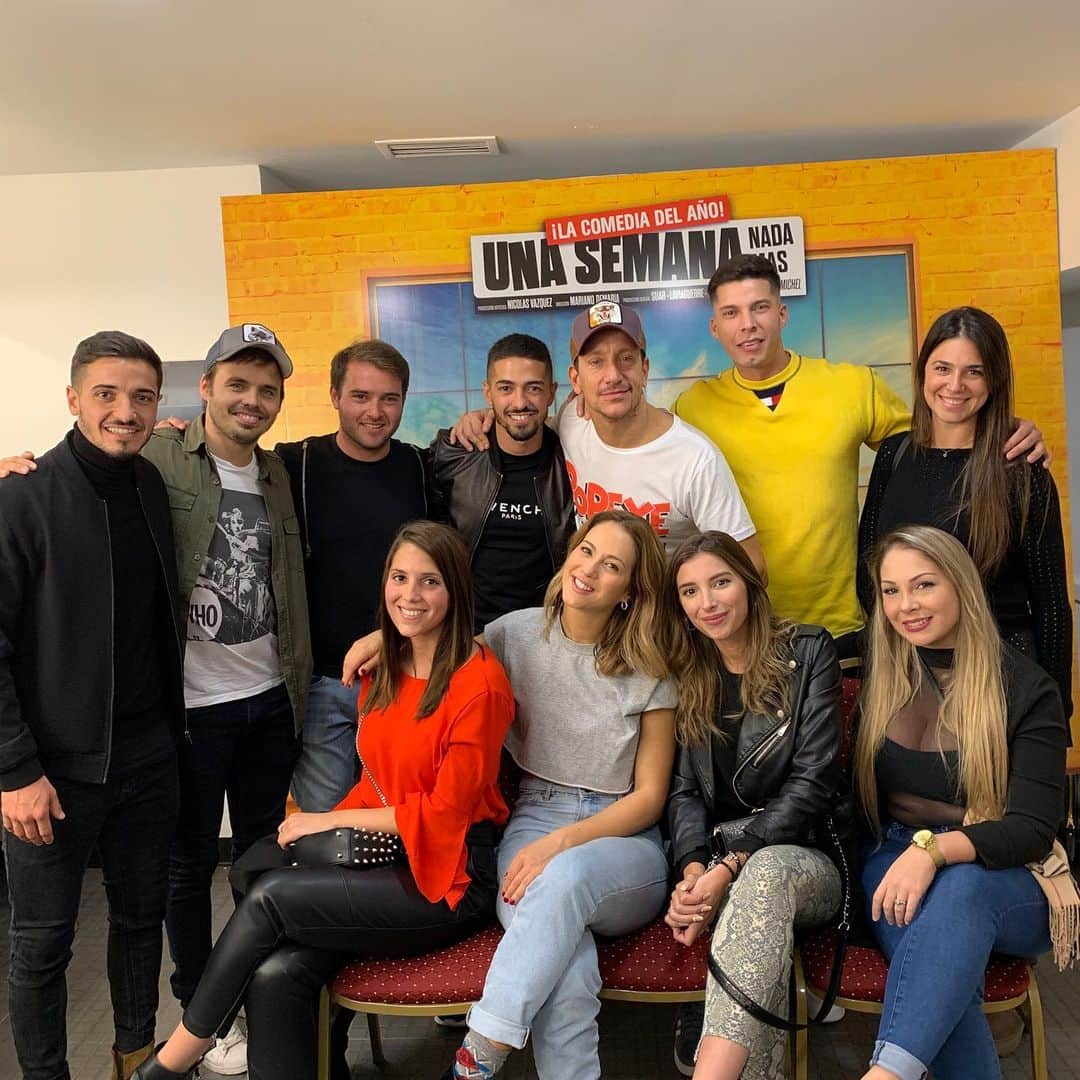 マヌエル・ランシニのインスタグラム：「Que buena energía trasmitís y eso se nota, sos una gran persona 👏🏼👏🏼 son unos genios los 3 @nicovazquezok @florivigna @rojas_benja gracias por el trato 🙏🏼🙌🏼」