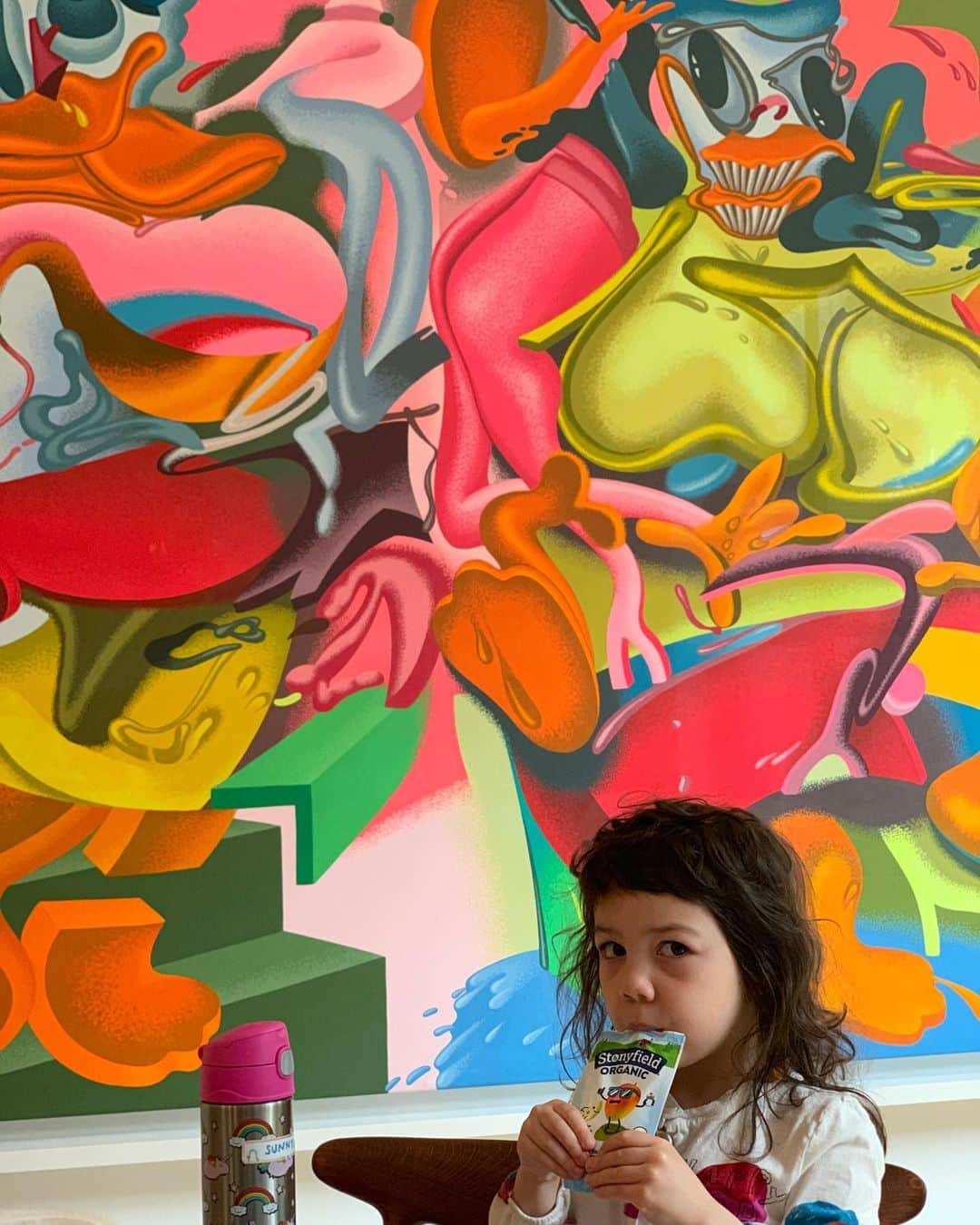 KAWSONEさんのインスタグラム写真 - (KAWSONEInstagram)「#Saturday #breakfast #PeterSaul」6月1日 23時02分 - kaws