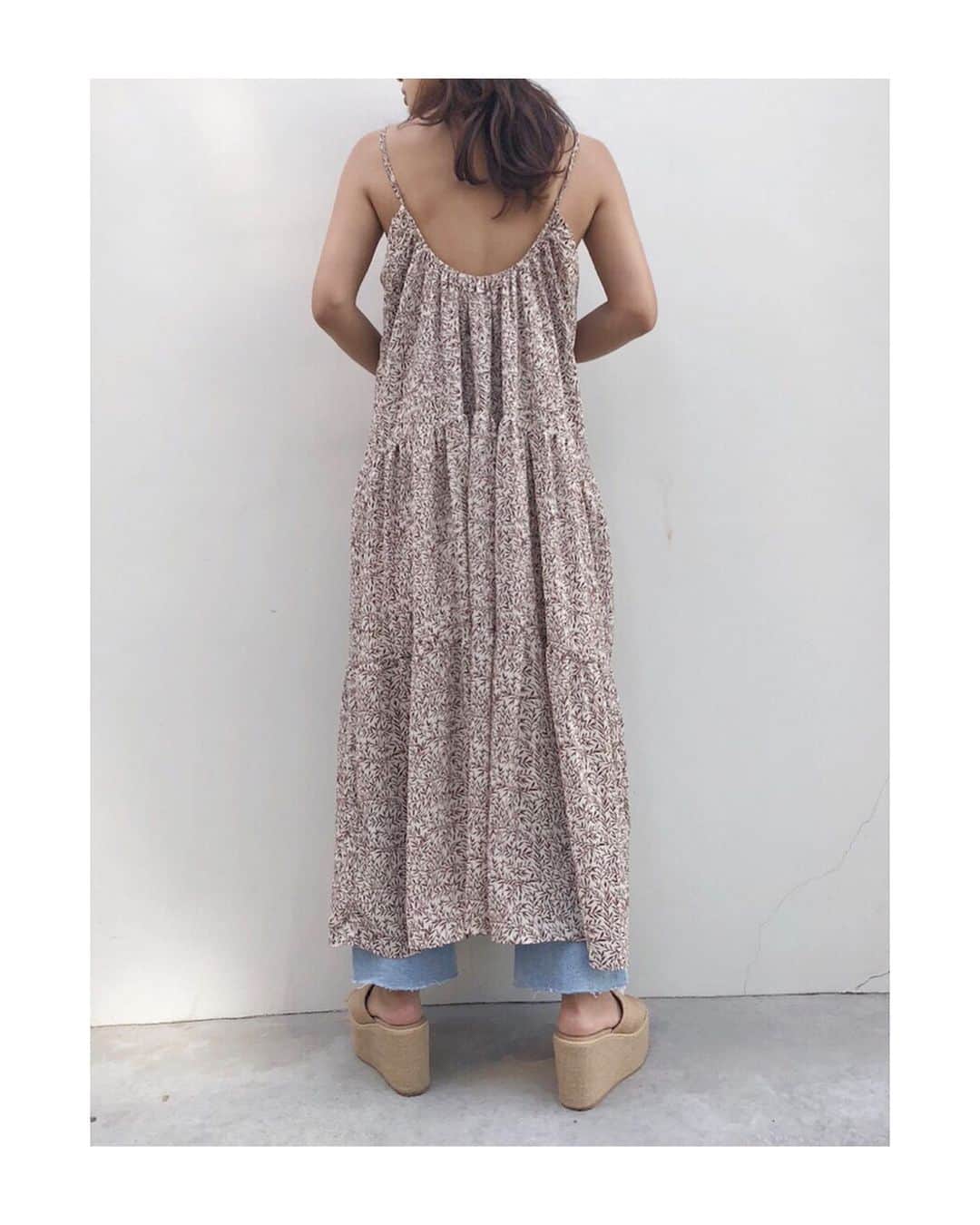 AMAILさんのインスタグラム写真 - (AMAILInstagram)「#AMAIL Country volumey dress ¥11,000+tax color:BEG/KHA/BLK size:FREE 6月商品」6月1日 17時01分 - amail_official