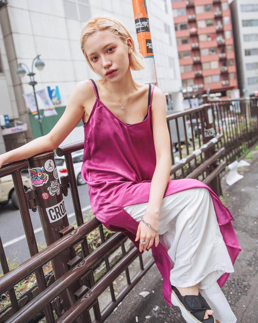 QUSSIO RTW from Tokyoさんのインスタグラム写真 - (QUSSIO RTW from TokyoInstagram)「SLITSLIP DRESS」6月1日 17時10分 - qussio_official