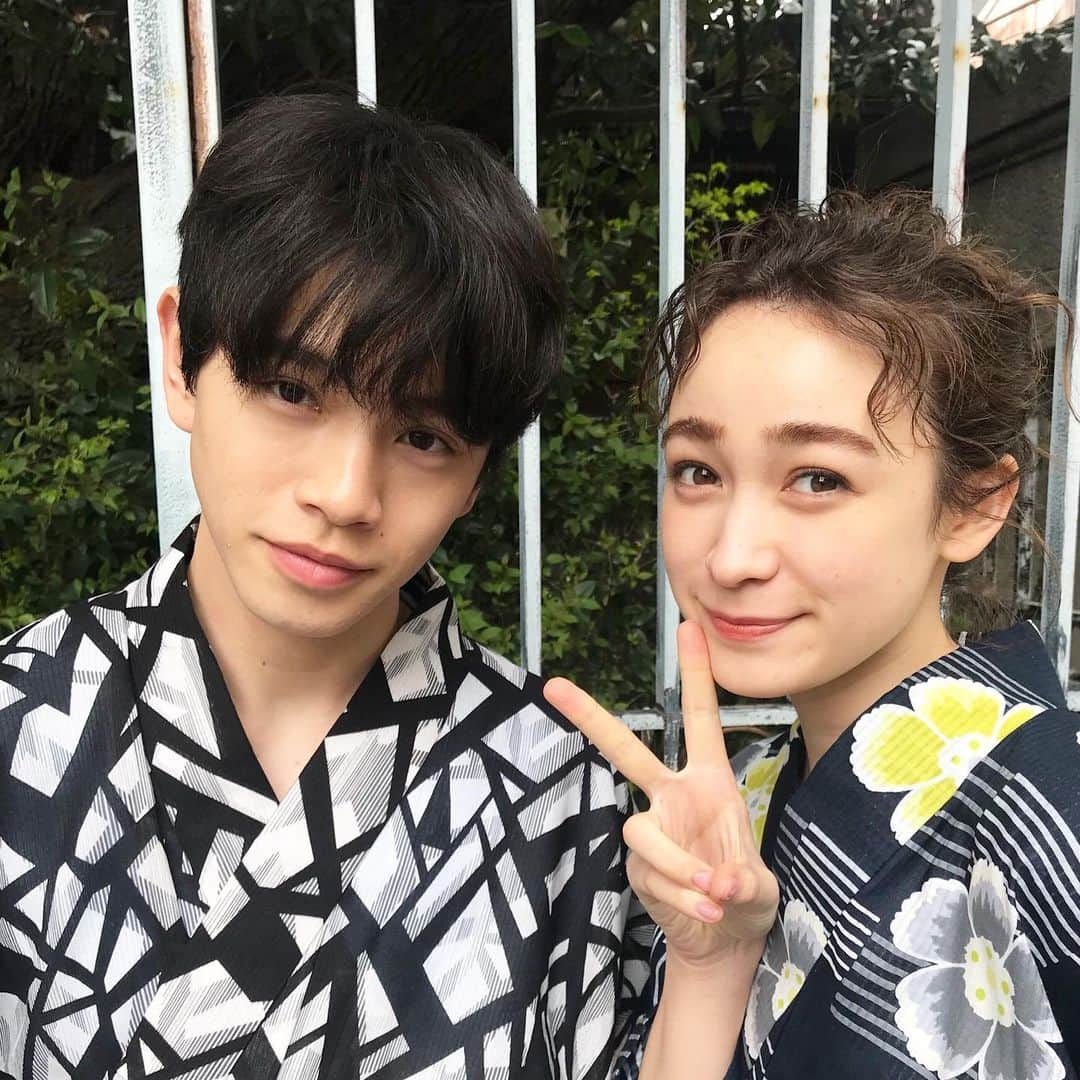 ViViさんのインスタグラム写真 - (ViViInstagram)「ViVi7月号より、サチと鈴木康介くんのオフショットをお届け✨✨ 康介くん、ゆかた姿も素敵でした💓 ぜひ誌面をチェックしてね〜‼️ @sachi_fujii_official @lespros_kosuke #ViVi7月号 #vivi #藤井サチ #ViViモデル #かわいい #国宝級イケメンランキング #国宝級イケメン #鈴木康介 #浴衣 #浴衣デート #浴衣ヘアアレンジ」6月1日 18時07分 - vivi_mag_official