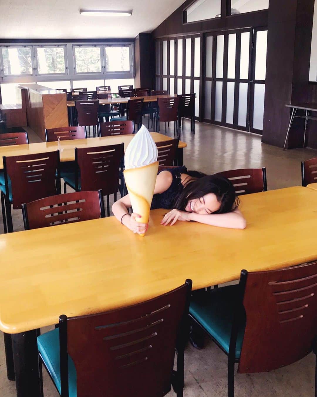 矢野未希子さんのインスタグラム写真 - (矢野未希子Instagram)「ひゃっひゃっひゃ🍦」6月1日 18時33分 - mikko1104