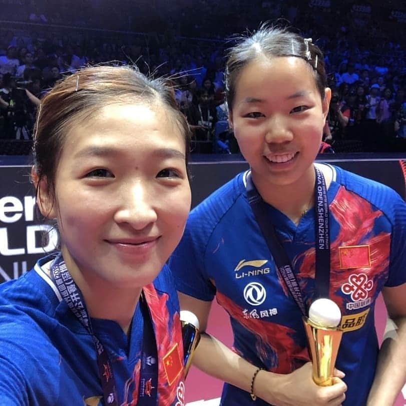 ITTF Worldさんのインスタグラム写真 - (ITTF WorldInstagram)「Huge win by 🇩🇪 Timo Boll & Patrick Franziska over the World Champions! . Dominant victory by 🇨🇳 Liu Shiwen & Gu Yuting! . #Congratulations to our Doubles Champions at the 2019 #ITTFWorldTour #2019ChinaOpen」6月1日 18時39分 - wtt