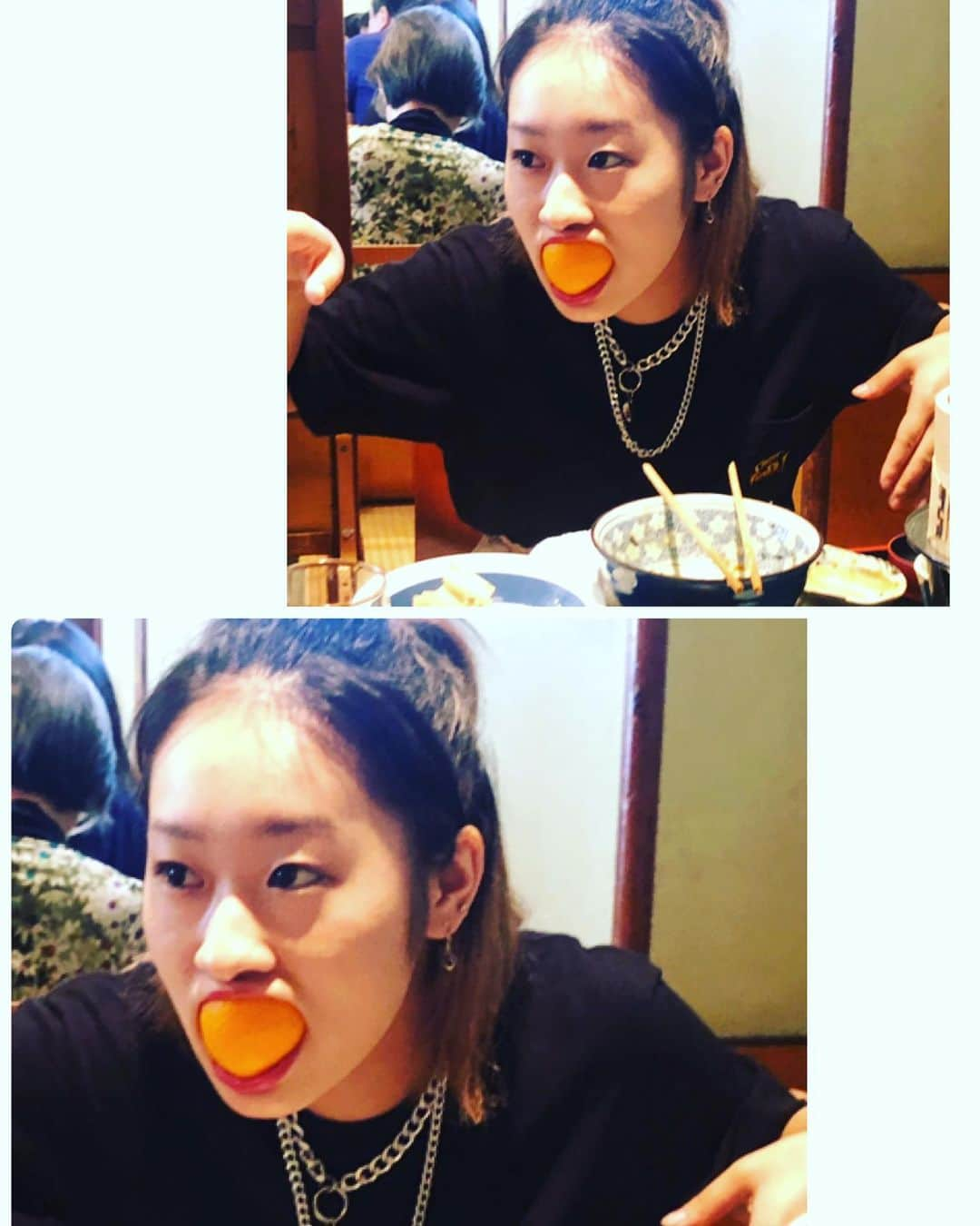 関根うさぎさんのインスタグラム写真 - (関根うさぎInstagram)「オレンジ〜🍊🍊🍊🍊🍊 #ティーンズヘブン #関根うさぎ」6月2日 0時10分 - u_chan.usagirabbit