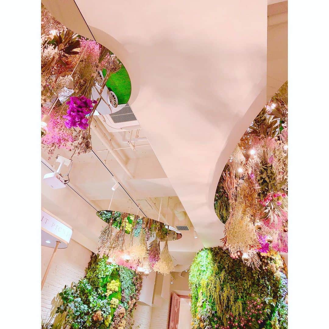 河西里音さんのインスタグラム写真 - (河西里音Instagram)「可愛い(*´`)♡ #フルーツピクニック  #cute #meruhen #fruitpicnic #harajuku #driedflower #princess #お姫様気分」6月1日 19時13分 - rion_kasai