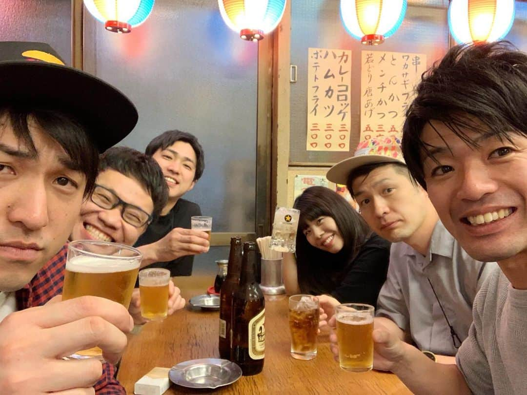 辻井亮平さんのインスタグラム写真 - (辻井亮平Instagram)「最後のトークライブまでいた方は意味分かると思いますが、冷静になった結果こうなりました。  #全員参加 #😊 #山さん」6月1日 20時07分 - aironhed_tsujii