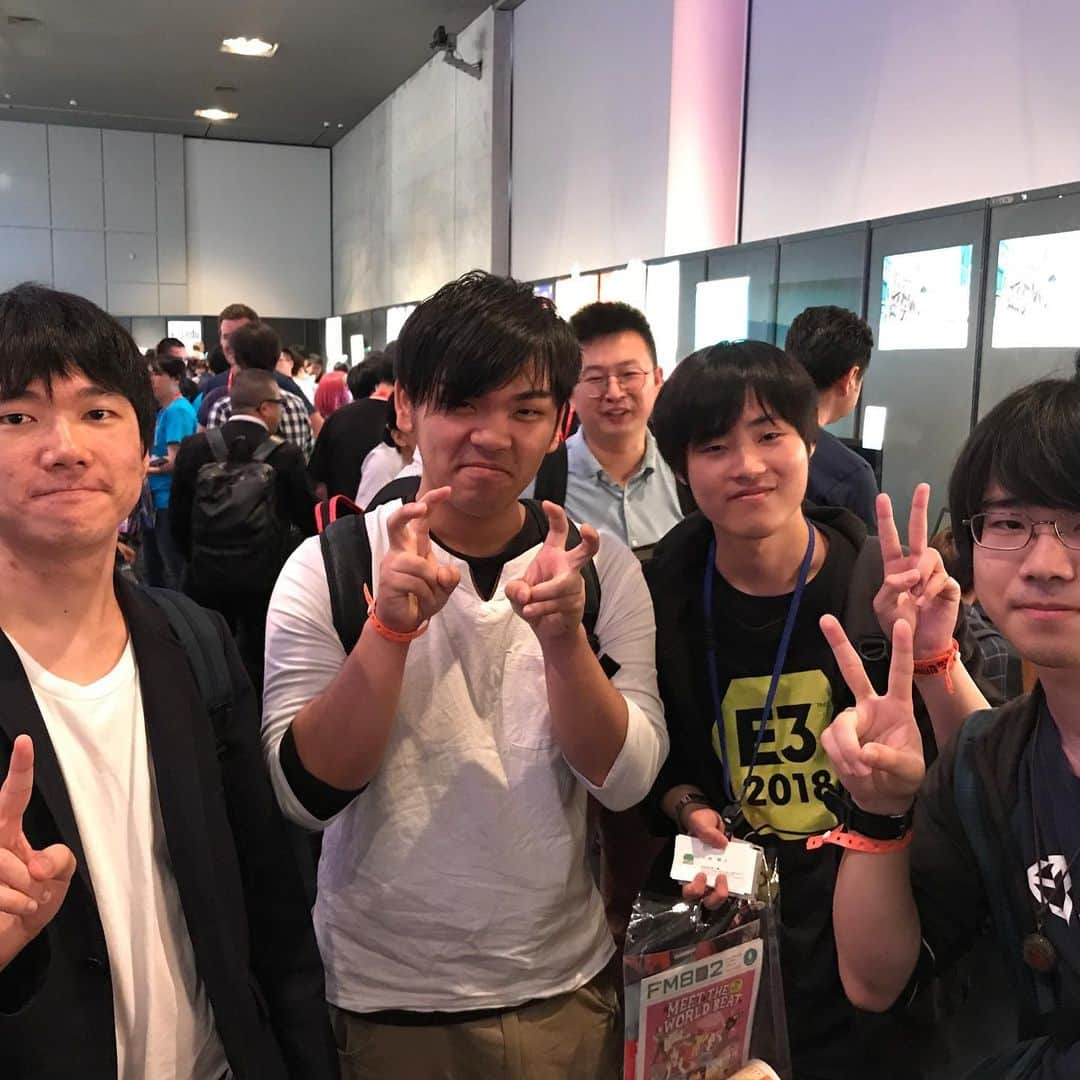 NCC新潟コンピュータ専門学校さんのインスタグラム写真 - (NCC新潟コンピュータ専門学校Instagram)「京都のゲームの祭典BitSummitに行ってきましたら！ゲーム業界に活躍してる卒業生にバッタリ！！ 元気に頑張っててました！！」6月1日 20時16分 - ncc_niigata