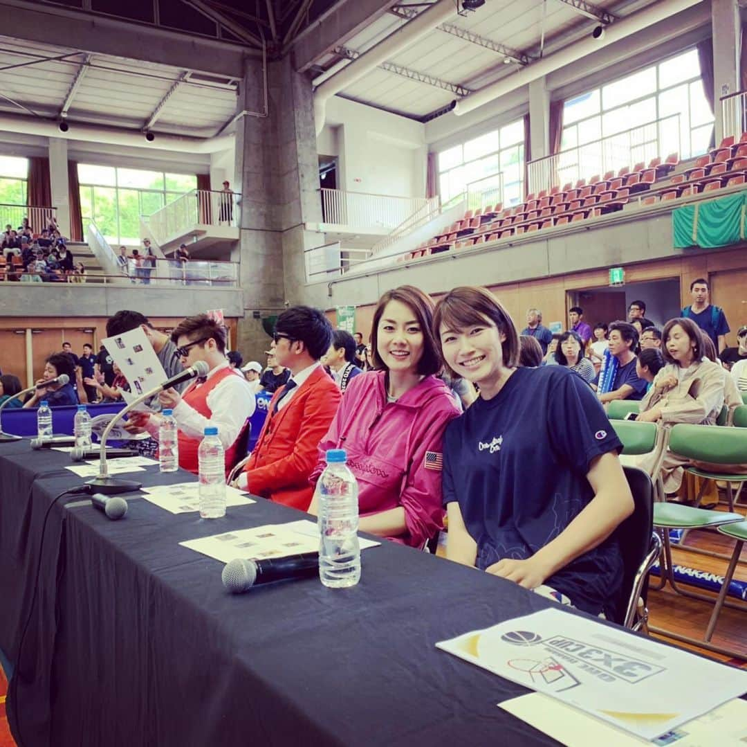 中川聴乃さんのインスタグラム写真 - (中川聴乃Instagram)「#onenakano3X3cup  が開催されました✨ #埼玉ブロンコス  #東京サンレーヴス  #東京八王子ビートレインズ #アースフレンズ東京z の4チームの選手達が参加🏀 プロ選手達の活躍もあり、 会場は盛り上がりを見せました😊 オリンピック新種目 #3x3  みんなで盛り上げていきましょう💓 ・ ・ #bleague  #tokyo2020 #オリパラ  #中野区 #イベント #お笑い芸人 #86秒バズーカー さん #元バレーボール選手 #狩野舞子 さん #車椅子バスケット選手  #西村元樹 さん #元バスケットボール選手 #中川聴乃 #中野区オリンピックパラリンピック推進事業 #衣装 #championjapan  #champion」6月1日 20時43分 - nakagawaakino24