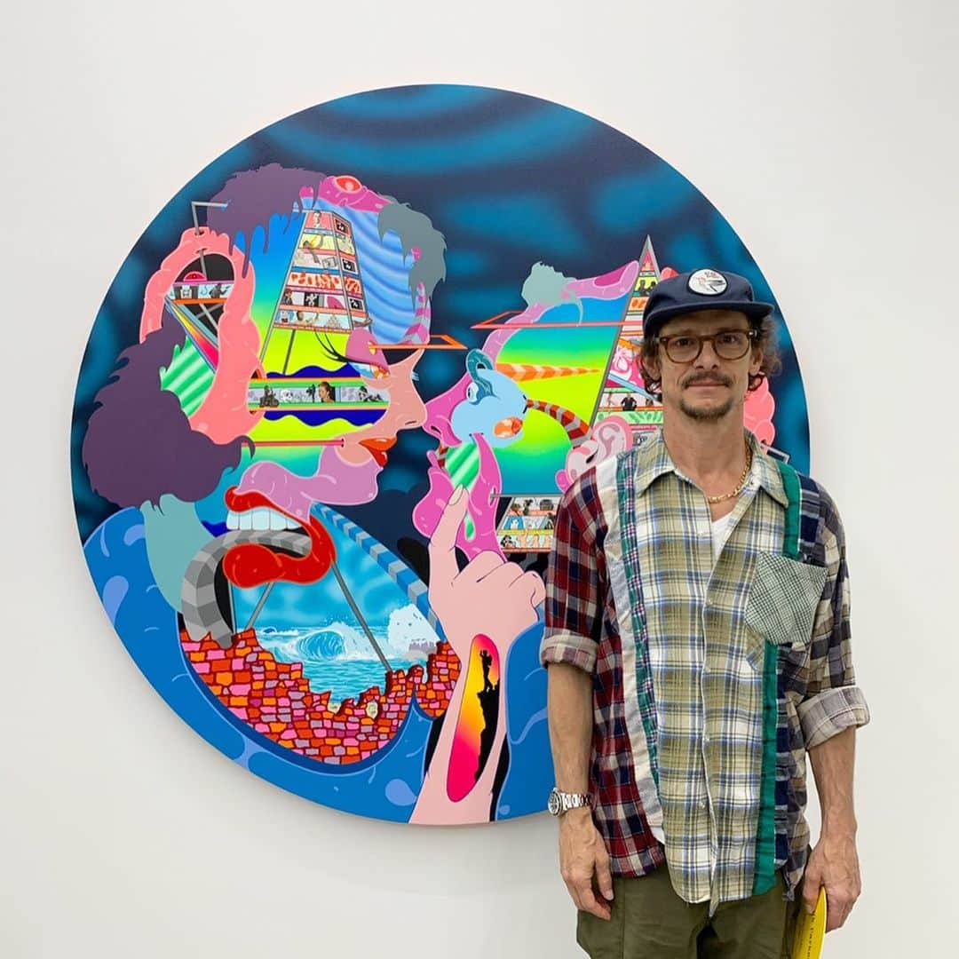 小木 "Poggy" 基史さんのインスタグラム写真 - (小木 "Poggy" 基史Instagram)「@erikparkerstudio & #PeterSaul group exhibition at @nanzukaunderground ✨ OGピーターのアジア初のエキシビション、そして師弟関係であるエリックとのグループエキシビション😱 #NanzukaGallery#ErikParker」6月1日 21時17分 - poggytheman