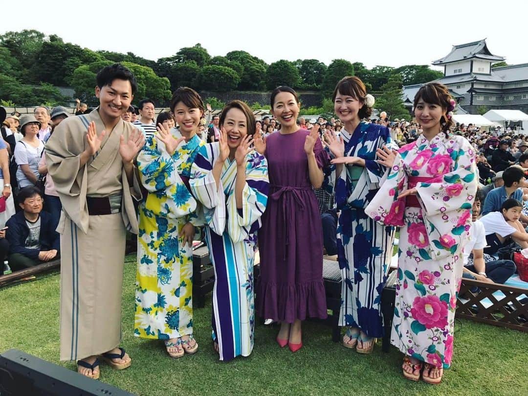 羽田美智子さんのインスタグラム写真 - (羽田美智子Instagram)「昨年、お松の方をやらせていただいた『加賀百万石まつり』。 今年は石川テレビさんにお呼びいただいて、ゲスト出演させていただきました。 素晴らしいお祭りに感動です‼️石川テレビのアナウンサーチームは皆優秀でとっても可愛い方達💮やっぱり金沢は私にとって特別な町です。しかし、日焼けした首筋が痛っ😵💥 #百万石まつり #百万石行列 #金沢 #石川 #石川テレビ #加賀百万石」6月1日 21時24分 - michikohada