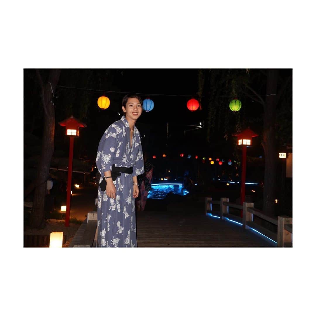 定岡ゆう歩さんのインスタグラム写真 - (定岡ゆう歩Instagram)「いい湯だなははは ・ ・ ・ ・ ・ ・ ・ ・ ・ ・ ・ ・ ・ ・ ・ ・ ・ #大江戸温泉#東京#お台場#tokyo#浴衣」6月1日 21時39分 - ufo.sadaoka