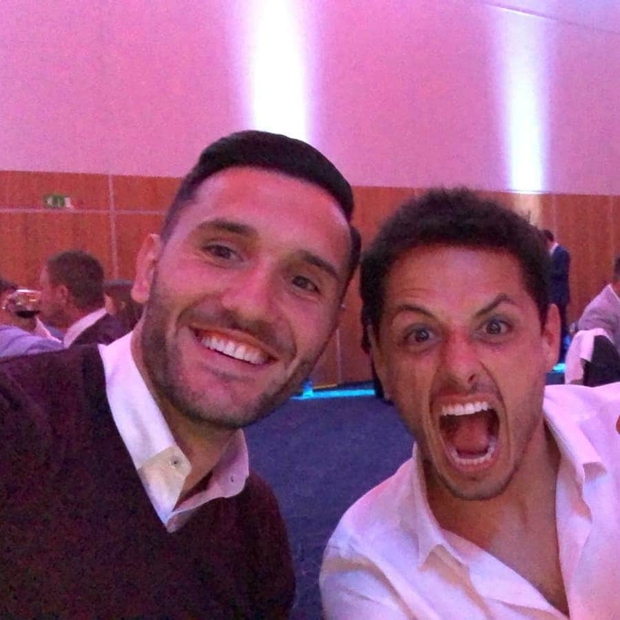 ルーカス・ペレスのインスタグラム：「Muchas felicidades hermano! A disfrutar al máximo de tu día @ch14_ 🎉🎊#happybirthday #Felicidades #cumpleaños」