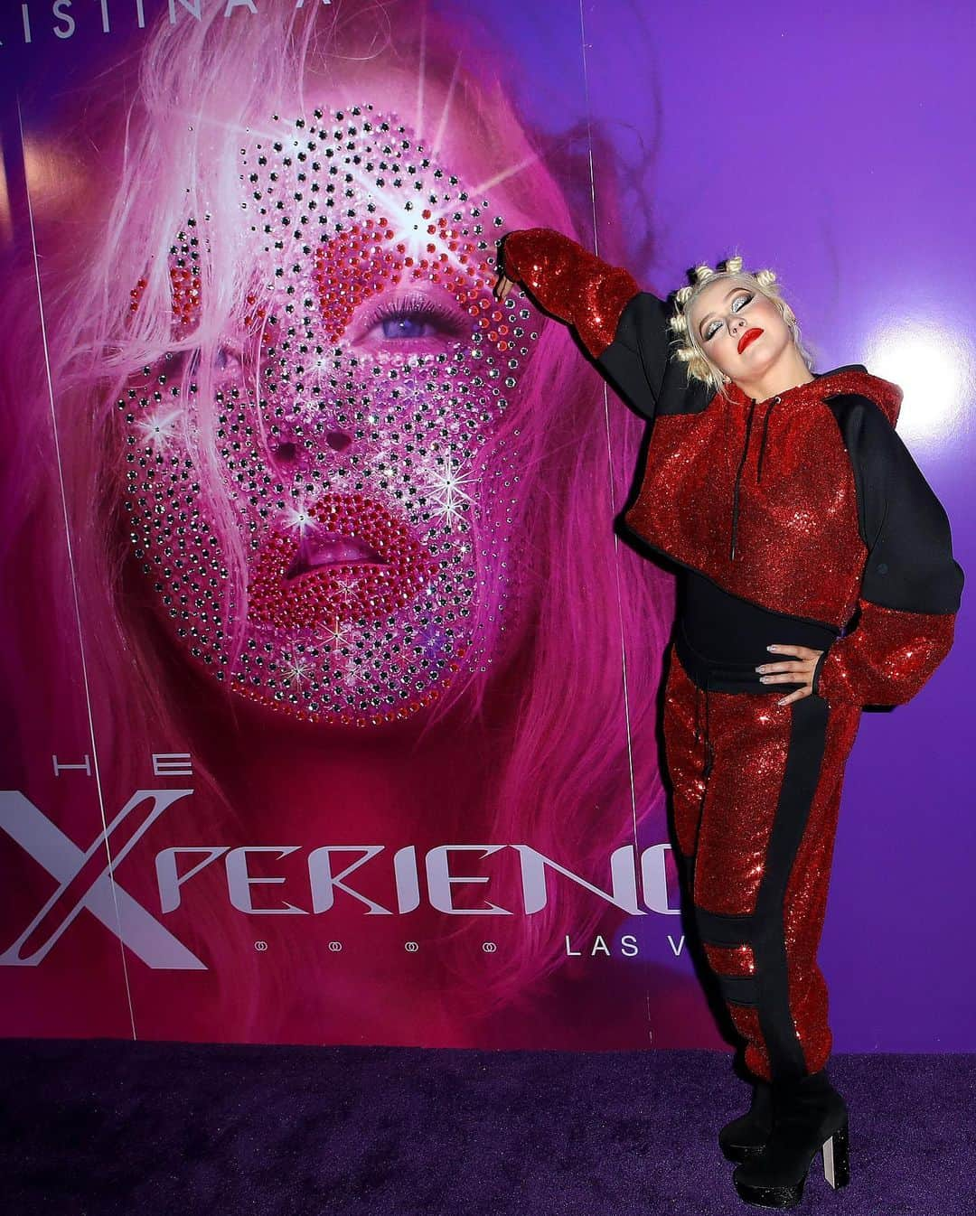 Just Jaredさんのインスタグラム写真 - (Just JaredInstagram)「Christina Aguilera (@xtina) celebrates the opening night of her Las Vegas residency, #TheXperience. Go to JustJared.com now to check out the full set list! #ChristinaAguilera Photos: WENN」6月2日 0時50分 - justjared