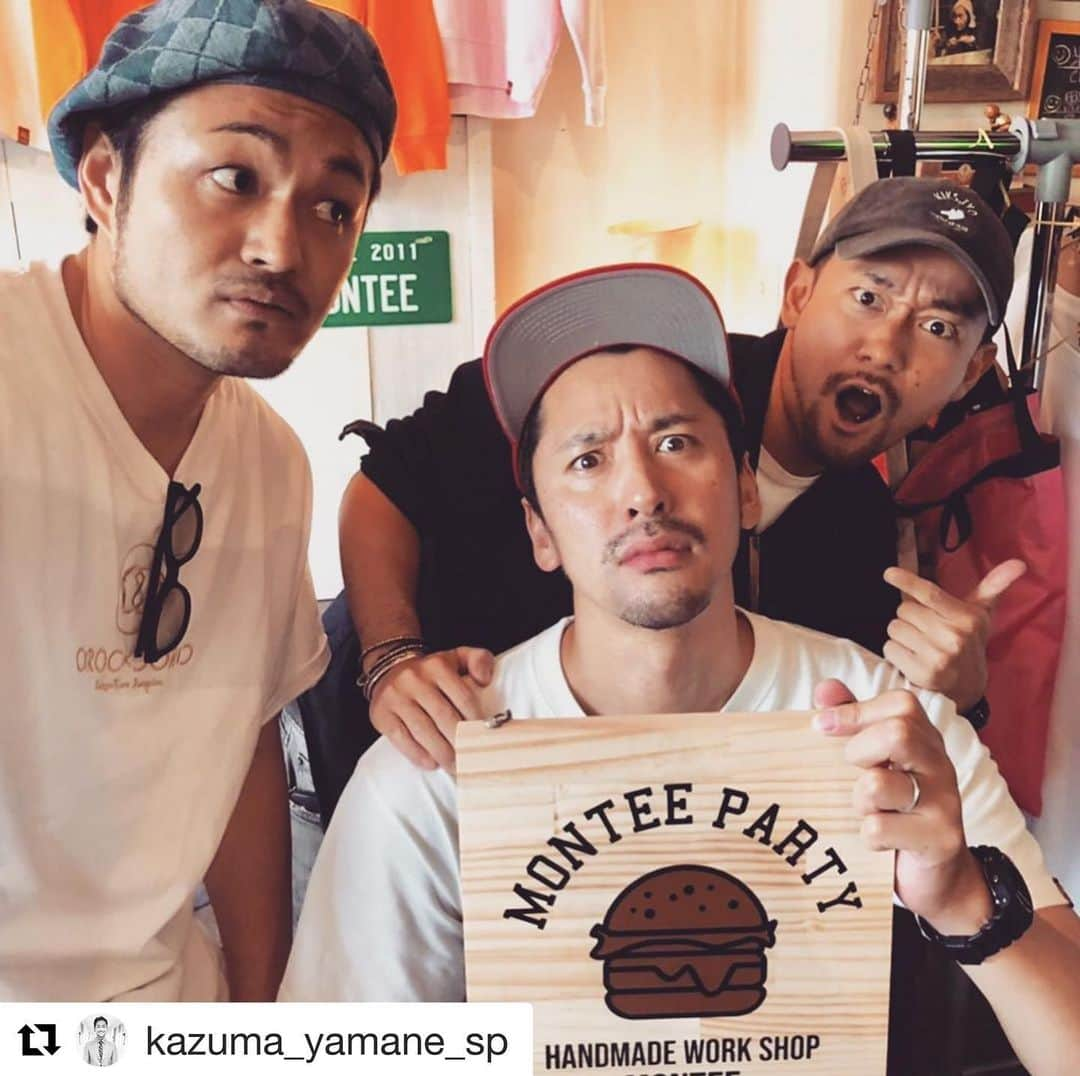 阿部亮平さんのインスタグラム写真 - (阿部亮平Instagram)「#Repost @kazuma_yamane_sp with @get_repost ・・・ グフフな話🤤 #役者仲間 #深水元基 #montee @fukami_motoki」6月2日 0時53分 - abe_ryohei_