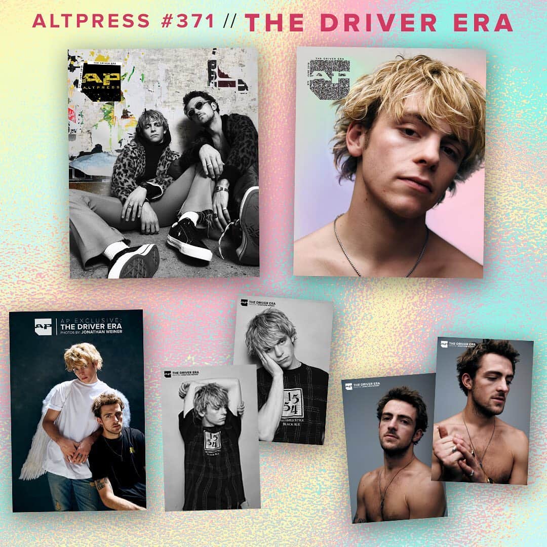 Alternative Pressさんのインスタグラム写真 - (Alternative PressInstagram)「@thedriverera's @ross_lynch and @rockylynch have taken over on their debut AltPress Issue 371 Cover! The guys dive into the control and creation of their music and what it means to defy genres, as well as what #thedrivererafamily could hear from them next. Collect both covers with hand signed posters and limited edition art prints at ALTPRESS.COM/NEWISSUE⠀⠀ .⠀⠀ Photographed by: @jonathan.weiner⠀⠀ Styled by: @wanna__b⠀⠀ Groomed by: @patriciamoraleshair⠀⠀ .⠀⠀ .⠀⠀ .⠀⠀ #thedriverera #driverera #rosslynch #rockylynch #thedrivereralive #low #feelyounow #thedrivereranews #rockylynchnews #rosslynchnews #chillingadventuresofsabrina #welcometotheendofyourlife #rossandrockylynch ⠀」6月2日 1時03分 - altpress