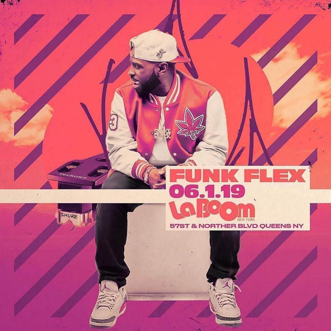 ファンクマスター・フレックスのインスタグラム：「@funkflex x @litdigitaldjs !!!! I’m gonna destroy this place!」