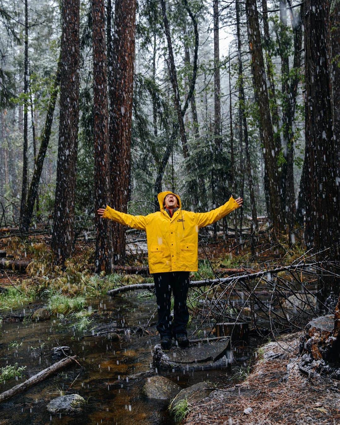 ローレン·ランドルフのインスタグラム：「Snow in May?!」