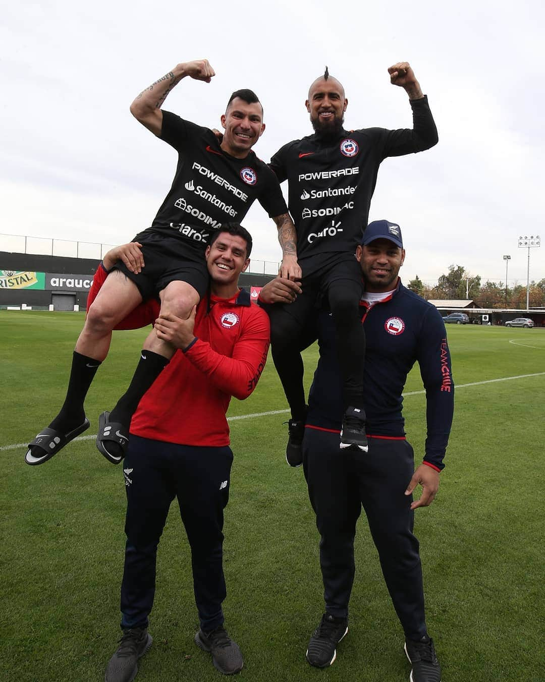 サッカーチリ代表チームのインスタグラム