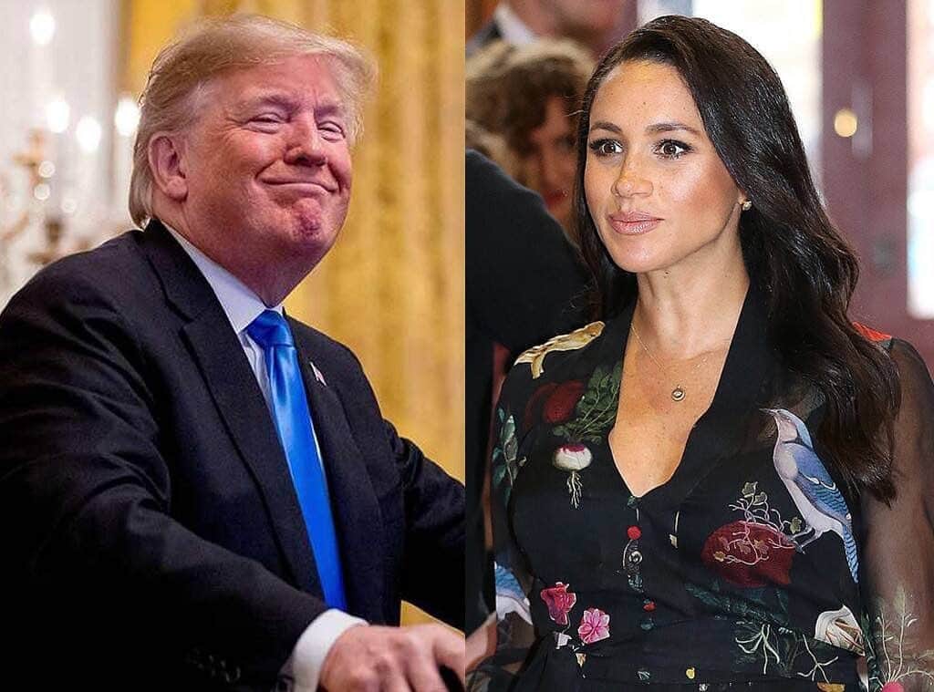 E! Onlineさんのインスタグラム写真 - (E! OnlineInstagram)「Donald Trump is calling Meghan Markle "nasty" right before his visit to the UK. Link in bio for the details. (📷: Shutterstock)」6月2日 5時15分 - enews