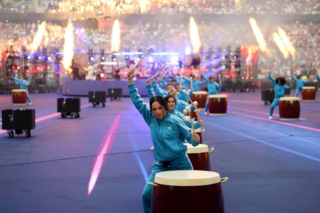 NBC Newsさんのインスタグラム写真 - (NBC NewsInstagram)「Drummers perform as part of the opening ceremony prior to the UEFA Champions League Final between #Tottenham Hotspur and #Liverpool on Saturday in Madrid, Spain. . 📷 Matthias Hangst / @gettyimages」6月2日 5時40分 - nbcnews