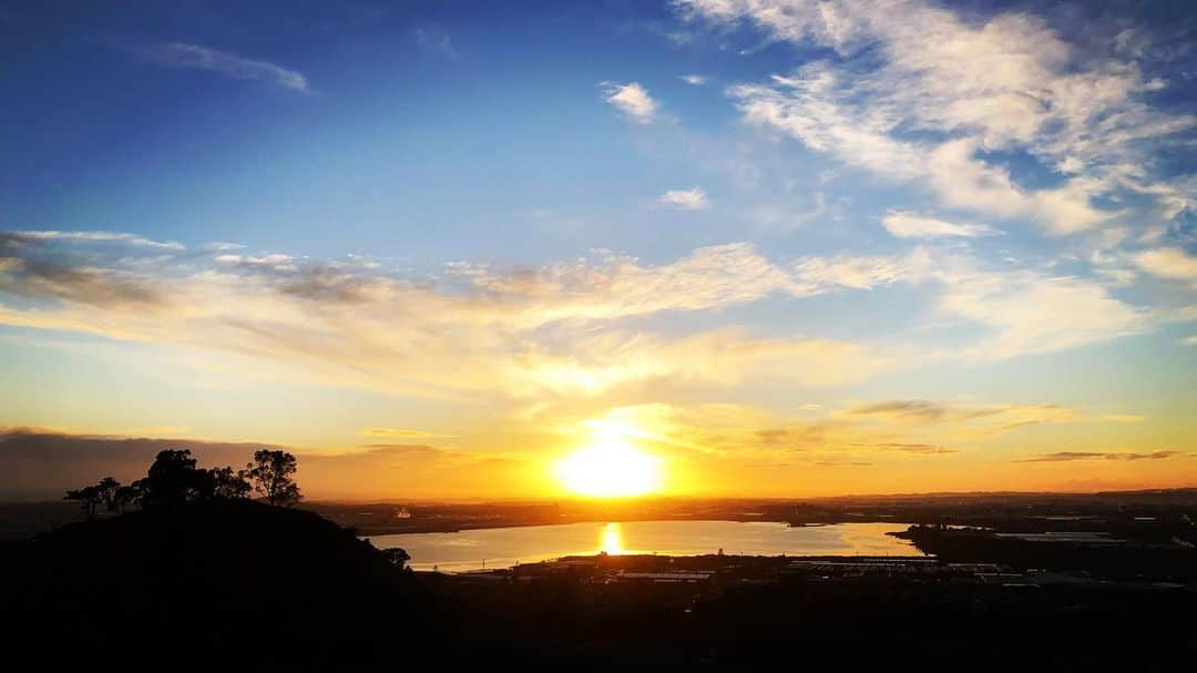 ファレ・シミタイトコさんのインスタグラム写真 - (ファレ・シミタイトコInstagram)「Back in NZ. My new recruits are starting to arrive. Had to start the morning with a stroll up to my energy spots Mangere Mountain  #MyMountain #FaleDojo」6月2日 5時33分 - toksfale