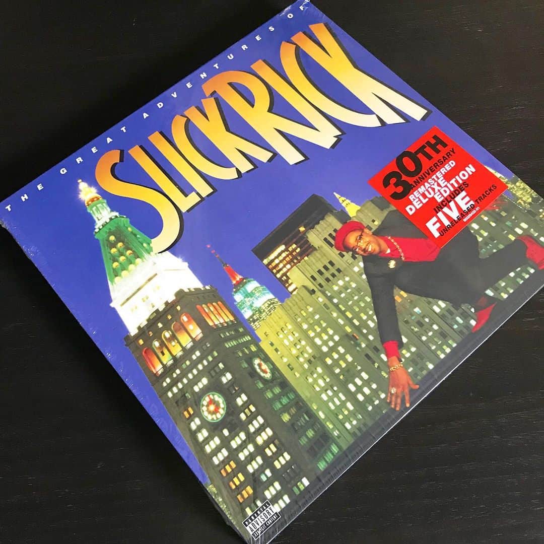 ファンクマスター・フレックスのインスタグラム：「Shhhhhh! Private Party! FunkFlex on the set! Slick Rick/YouTube !!!! I will be setting a unique vibe that night!!!! @litdigitaldjs (Peep the 2019 New Slick Rick box set with unreleased material)」
