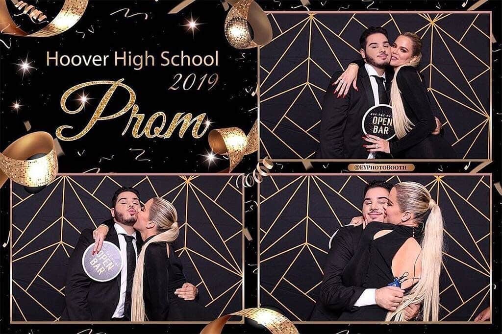E! Onlineさんのインスタグラム写真 - (E! OnlineInstagram)「And prom queen goes to...Khloe Kardashian! 👑 Link in bio for more on her night at prom with a superfan. (📷: @narbehkardash)」6月2日 7時19分 - enews