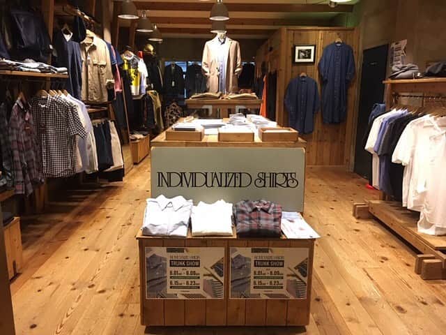 インディビジュアライズド シャツのインスタグラム