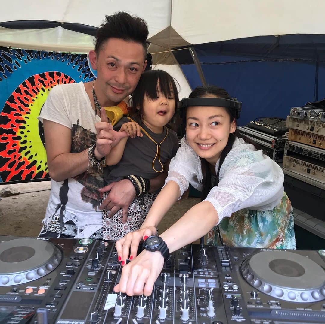 DJ Yummyのインスタグラム：「🏕楽しかった！ #rave#trance#camping#jztrance」