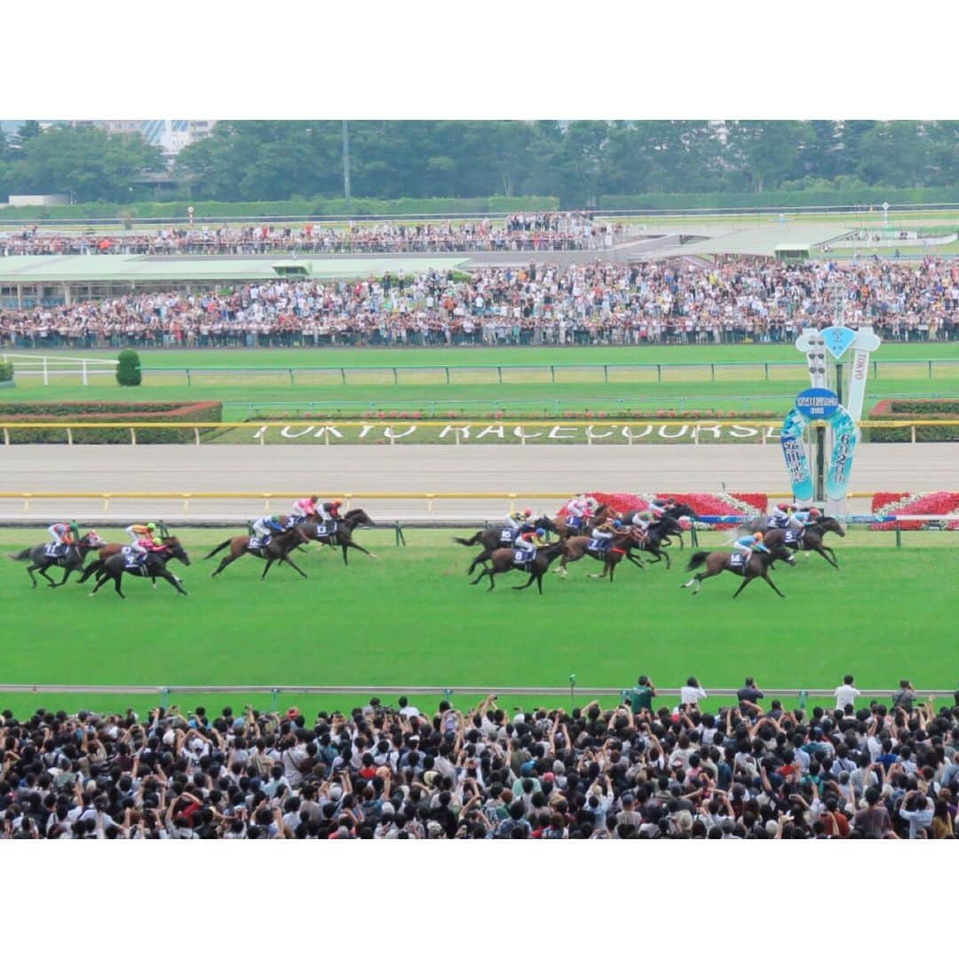 津田麻莉奈さんのインスタグラム写真 - (津田麻莉奈Instagram)「第69回 安田記念🏇💨✨ 勝ったのは4番人気のインディチャンプでした‼️ 「調教も返し馬も良かった」と福永祐一騎手☺️ 関係者の皆さま、出資されている皆さま、 本当におめでとうございます🎉✨ ⁑ #津田カメラ #安田記念 #第69回安田記念 #福永祐一騎手 #インディチャンプ #シルクレーシング #競馬 #競馬好き  #東京競馬場 #府中  #umajo #tokyoracecourse  #まりなる #津田麻莉奈」6月2日 17時45分 - tsudamarinal