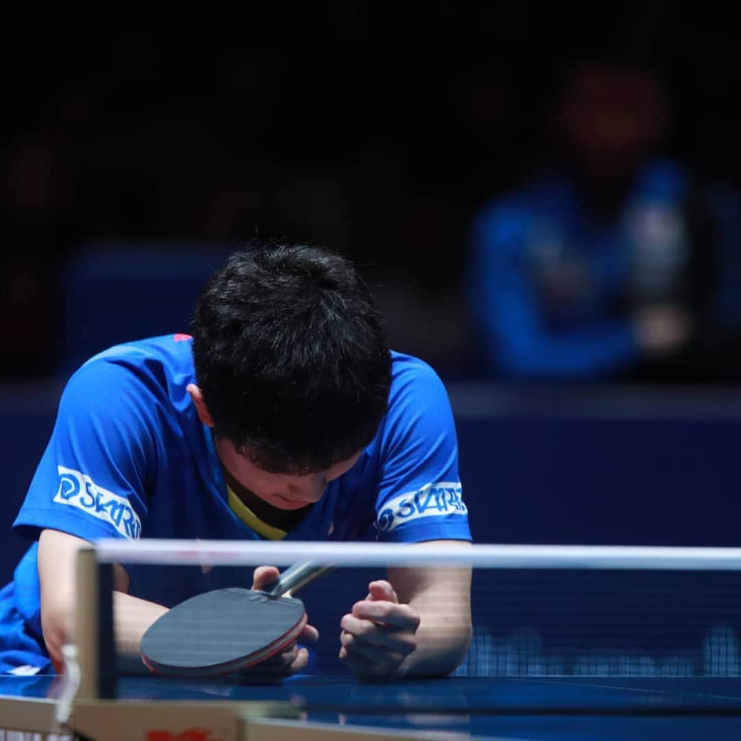 ITTF Worldさんのインスタグラム写真 - (ITTF WorldInstagram)「1-3 down against defending Champion Ma Long 🇨🇳, can Tomokazu Harimoto 🇯🇵 make his comeback at #ITTFWorldTour #2019ChinaOpen ❓ ⠀⠀⠀⠀⠀⠀⠀⠀⠀ 🎥 Watch now 👉 tv.ITTF.com」6月2日 18時06分 - wtt