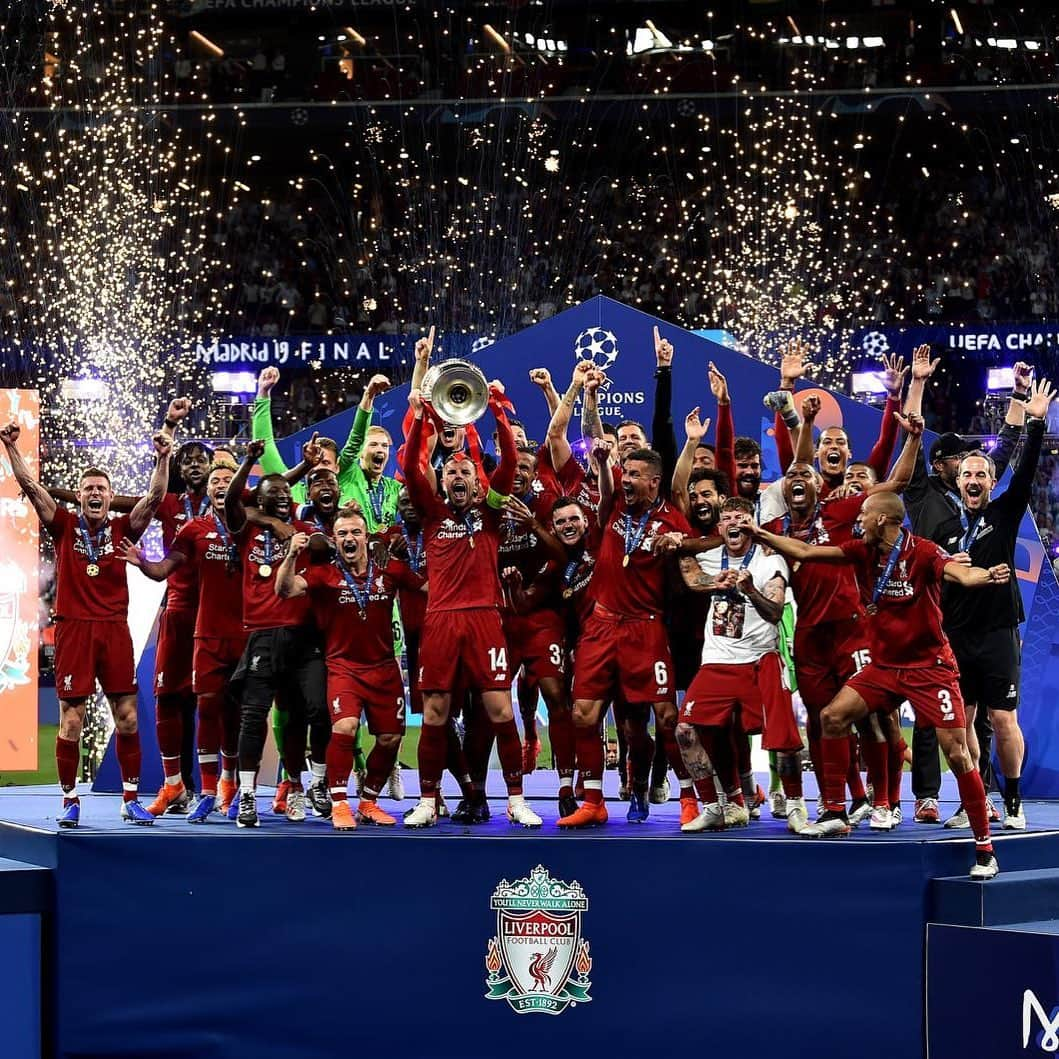 ダニエル・スタリッジさんのインスタグラム写真 - (ダニエル・スタリッジInstagram)「Champions of Europe 😎#championsleague」6月2日 18時12分 - danielsturridge