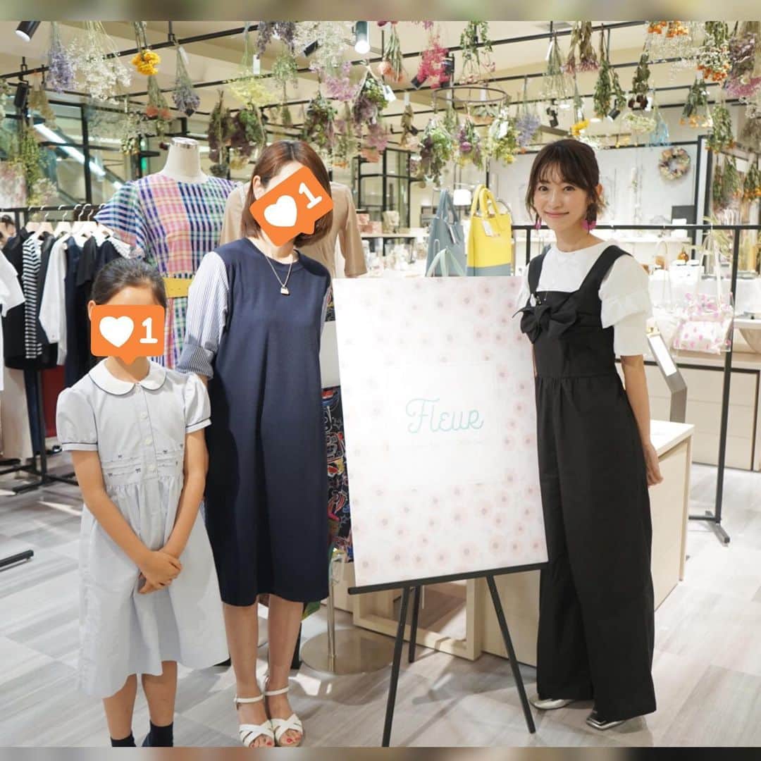 のインスタグラム：「-﻿ 今日もありがとうございました！﻿ ﻿ 遠方からも、わざわざ起こし下さったお客様も多く、本当にありがとうございます！﻿ ﻿ ﻿ 従姉や姪っ子も遊びに来てくれました💓﻿ ありがとう😊﻿ ﻿ #JR京都伊勢丹﻿」